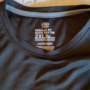 Men’s Black Quick Dry Tee